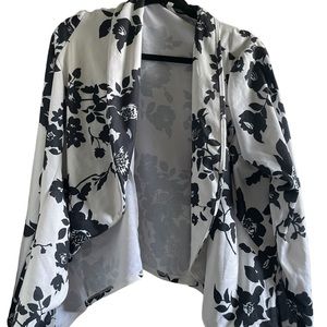 Suit type jacket but sweatshirt material